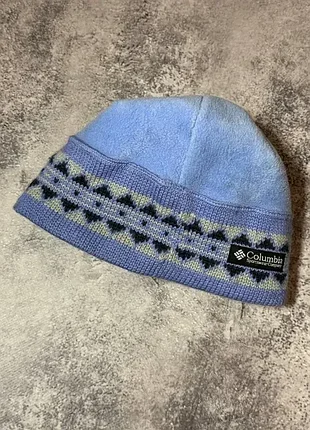 Шапка columbia snowflake из шерсти 4