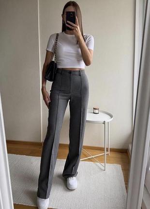 Класичні брюки pull&bear/графітні брюки 8