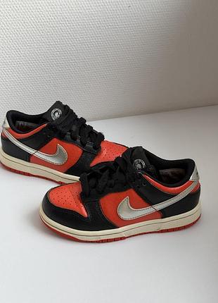 Кросівки nike dunk low ps martian, оригінал, 18 см, us 10,5, eur 26,5, шкіра, хлопчик