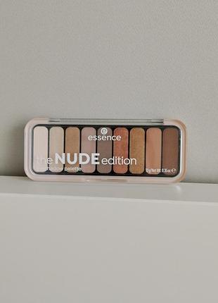 Палетка тіней для повік essence the nude edition 10 pretty in nude, 10 г