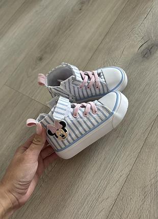 Кеди дитячі, дівчачі primark стан ідеал взували один раз 23