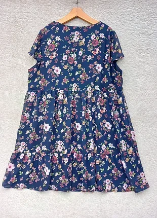 Шифоновое платье,р52-54💐💐💐💐💐💐💐💐 3