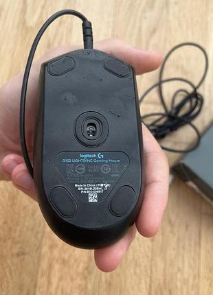 Продам ігрову миш logitech g102 lightsync чорного кольору 3