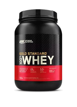 Протеин optimum nutrition gold standard 100% whey, 907 грамм - булочка с корицей шоко-лайм