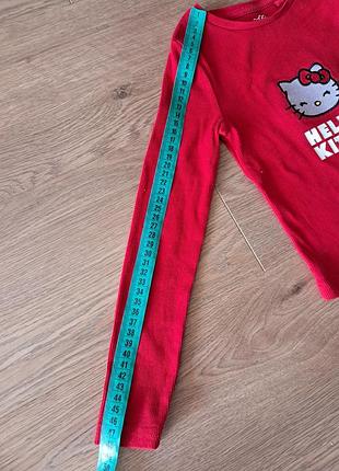 Реглан с китти hello kitty 6-7л 6