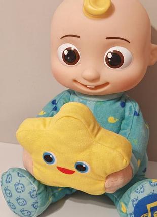 Інтерактивна м'яка іграшка кокомелон джей джей, cocomelon peek-a-boo jj