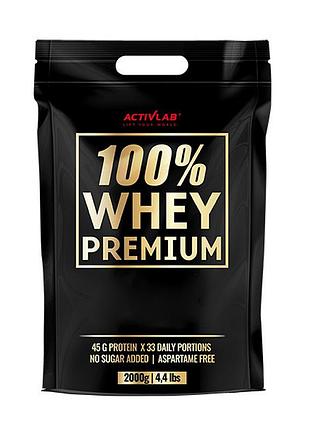 Протеин activlab 100% whey premium, 2 кг - сливочная помадка