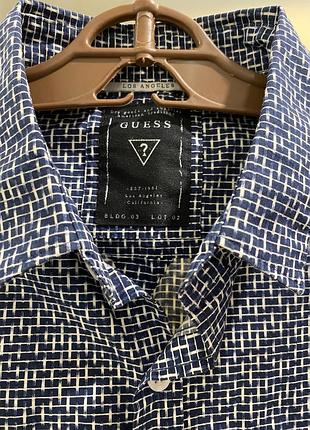 Фирменная рубашка guess, оригинал 2