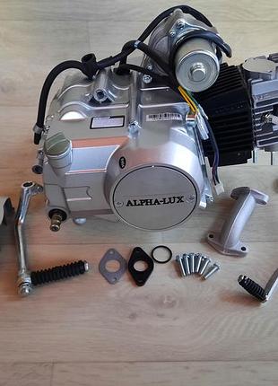 Двигатель delta/alpha/viper active-110cc (полуавтомат, чугунный цилиндр) для мопедов: альфа, дельта, вайпер 9