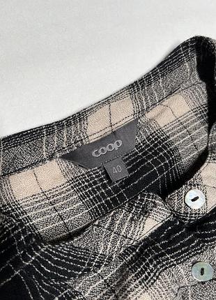 Checked viscose maxi — клітчаста сукня coco т4 6