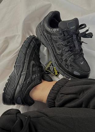 Женские кроссовки nike p-6000 gore-tex black.