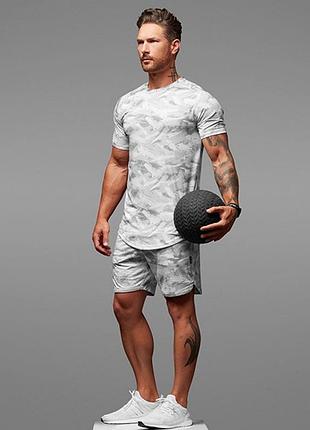 Чоловіча спортивна футболка "aesthetic revolution" камуфляж xl
