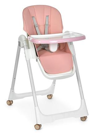 Стульчик для кормления bambi m 5673-12 pink