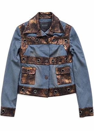 Куртка-жакет balizza джинсова, розмір 38, нова з етикеткою