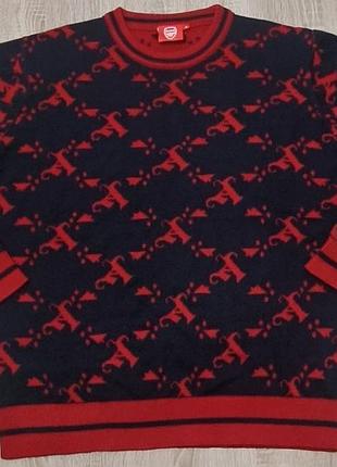 Новорічний светр arsenal fc gothic christmas jumper (оригінал, розмір m)