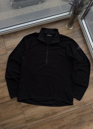 Флісова кофта 1/3 замок arc’teryx delta lt polartec