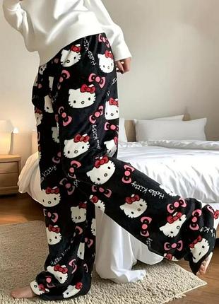 Пижамные штаны hello kitty 🖤 2