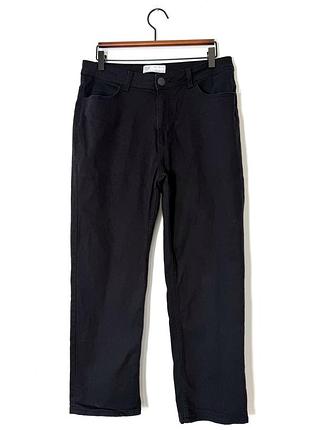 Чорні прямі джинси denim co