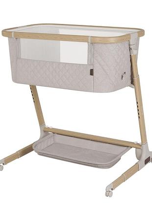 Дитяче ліжечко carrello prima + crl-16504 cloud grey /1/