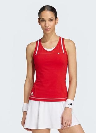 Спортивна майка adidas, червоно кольору