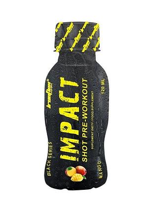 Передтренувальний комплекс ironflex impact pre-workout shot, 120 мл - манго
