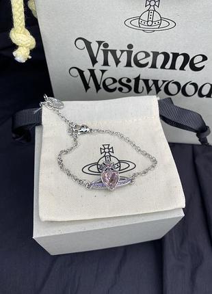 Vivienne westwood ariella bracelet pink