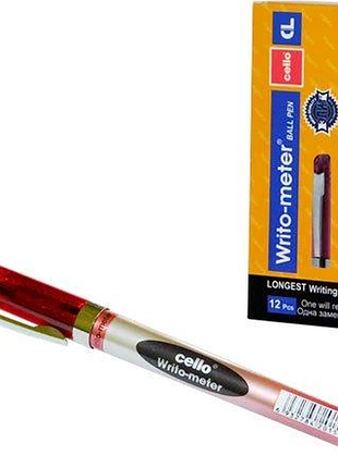 Набор масляных масел 12шт cello writo-metro 10км красная
