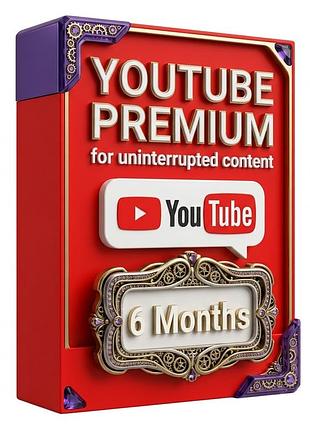 Youtube premium - подписка на 6 месяцев 3