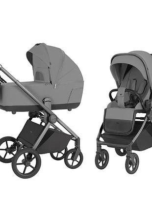 Коляска універсальна carrello ultra crl-6527 2в1 silk grey /1/