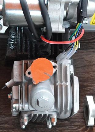 Двигун delta/alpha/viper active-110cc (механіка, чавунний циліндр) для мопеда + подарунок олива й акумулятор 2