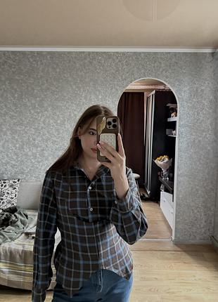 Сорочка в клітинку