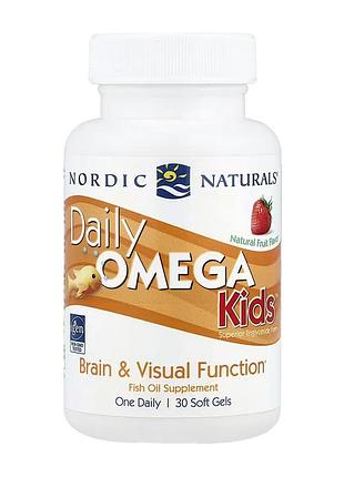Омега, nordic naturals, 30 мягких капсул, для ежедневного рациона.