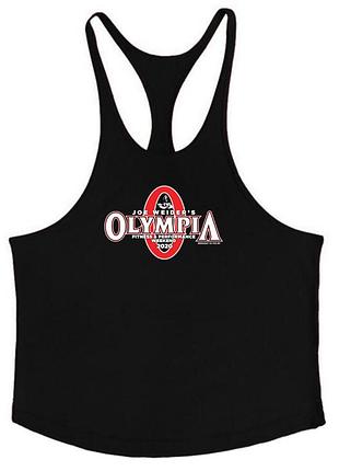 Майка мужская спортивная "olimpia" черная l