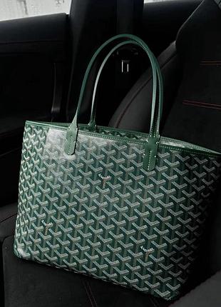 Сумка шопер goyard на замку