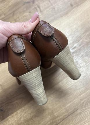 Шкіряні туфлі tod’s розмір 39 1/2 3