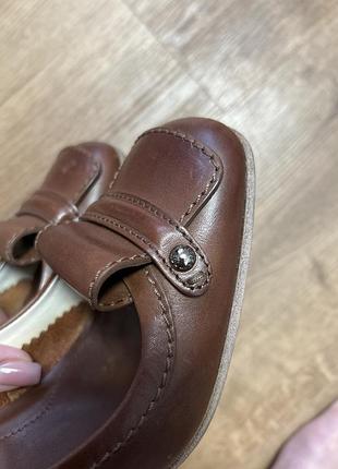 Шкіряні туфлі tod’s розмір 39 1/2 4