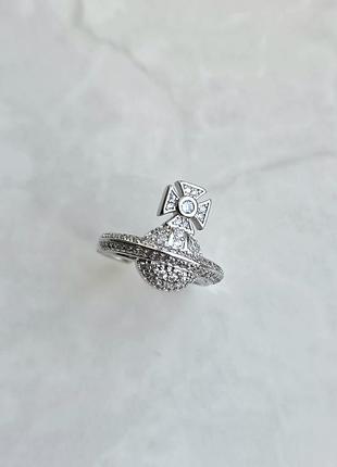 Каблучка silver stellar saturn vivienne eeswood 5