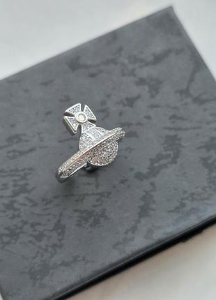 Каблучка silver stellar saturn vivienne eeswood 2