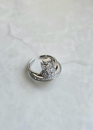 Каблучка silver stellar saturn vivienne eeswood 8