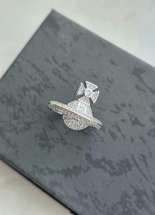 Каблучка silver stellar saturn vivienne eeswood