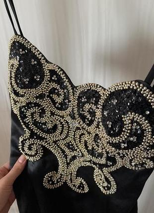Шовкова вечірня сукня 2