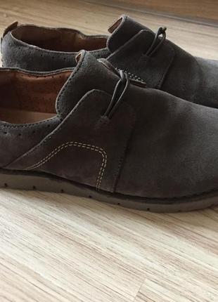 Фірмові лофери мокасини clarks