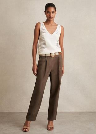 Льняные брюки reiss. 2