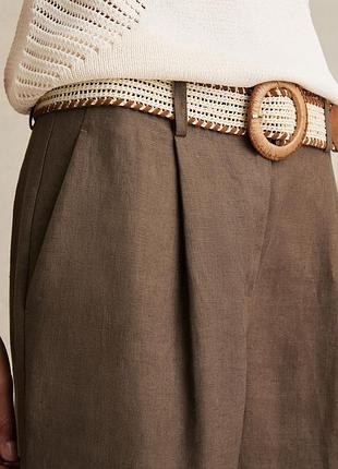 Льняные брюки reiss. 4