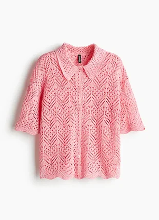H&amp;m топ ажурный ришелье р.m