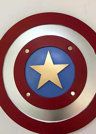 Игрушечный резиновый щит captain america resteq 1:1. мягкий щит капитана америки 45 см