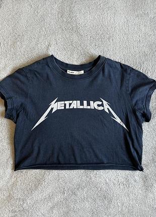 Кроп-топ жіночий metallica, s💙