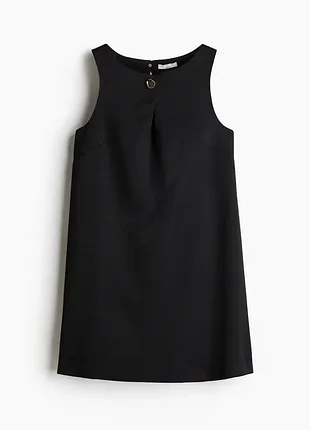 Платье мини с содержанием льна р.l. h&amp;m