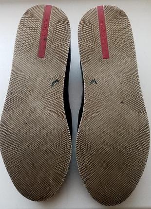 Женские кожаные туфли prada (оригинал) 7