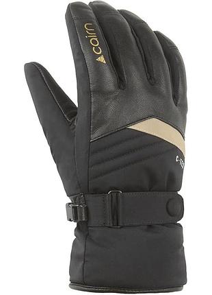 Перчатки горнолыжные женские cairn masaya w black/gold